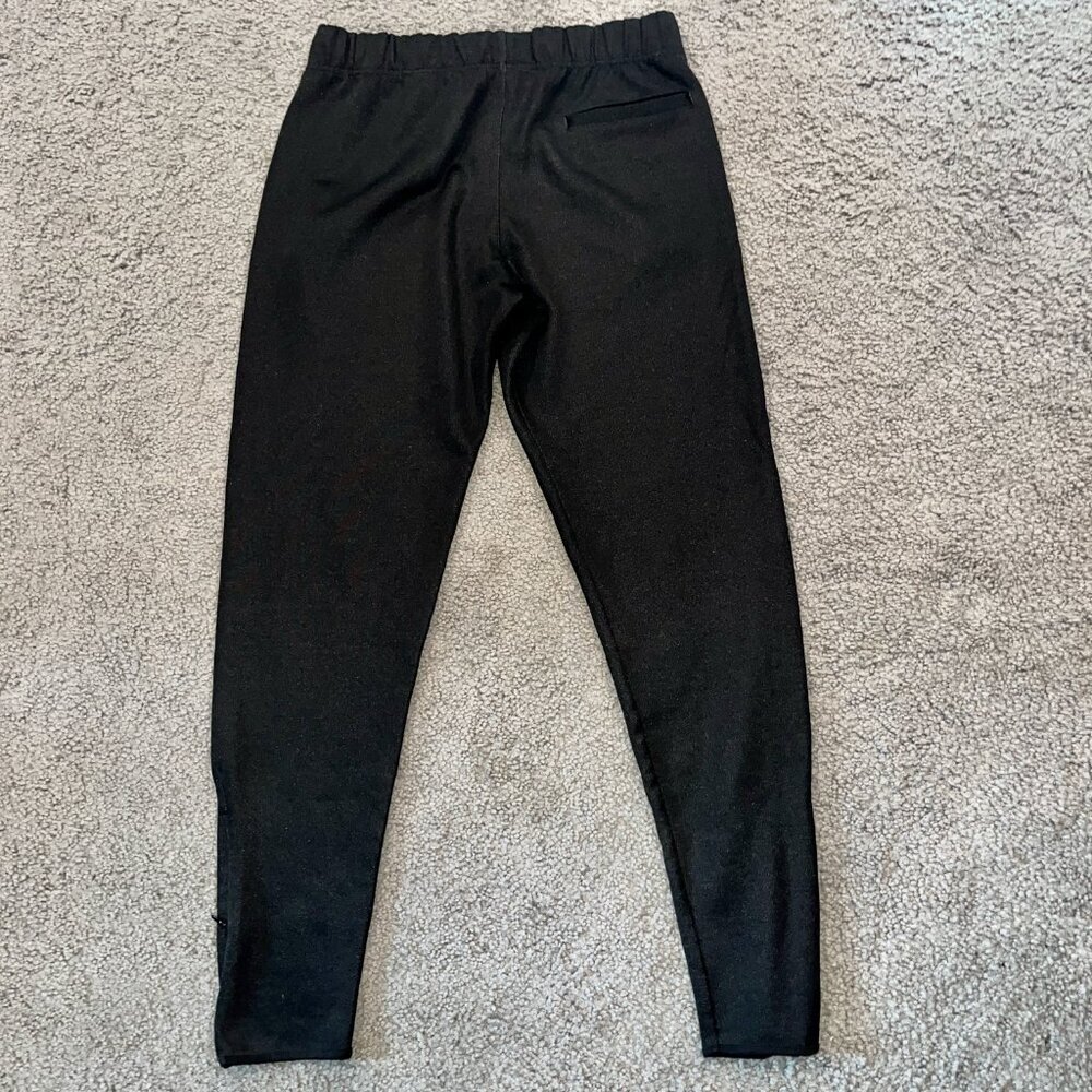 COS Men's Jogger Pants - Cotton Blend Black with Zip Cuff - Sz. Small - EUC - Picture 7 of 13